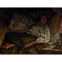Amazon.co.jp: つの絵画 横たわる女性 ジェームス ジャック