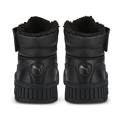 PUMA Mädchen Carina 2.0 Mid Wtr Jr Sneaker, Puma Black Puma Black Dark Shadow, 36 EU