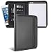Samsill Professional Padfolio - Resume Portfolio / Business Portfolio with Secure Zippered Closure, Junior Size, 10.1-inch Tablet Pocket, Expandable Document Organizer & 7"x10" Writing Pad