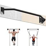 HWOOUSA Pull Up Bar Wall Mounted-Heavy Duty Joist Mounted Pull Up Bar-Premium Strength Training Pull-Up Bars-Fast and Easy Installation for Home and Garage Use,Supports up to 600 Lbs