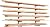 Bora Portamate PBR-001 Wood Organizer and Lumber Storage Metal Rack with 6-Level Wall Mount - Indoor and Outdoor Use