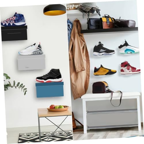Étagère murale à chaussures flottante pour ranger et exposer vos baskets