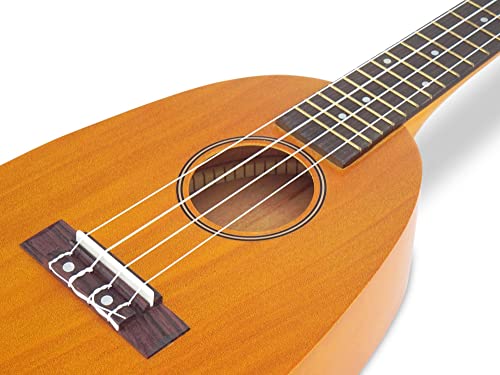 Classic Cantabile UC-240P NAT ukulélé de concert ananas - Les Beatles, Paul McCartney, John Lennon, RIngo Starr, George Harrison Classic Cantabile UC-240P NAT ukulélé de concert ananas – Image 6