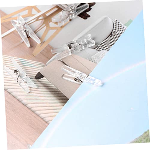 100 Unidades Minúsculos Prendedores De Roupa Clipes De Suspensão De Primavera Mini Grampo