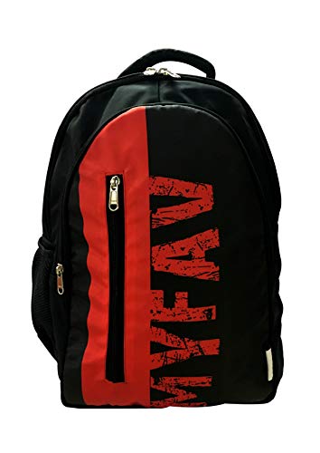 Image of MY FAV Laptop Backpack | Printed Lightweight Laptop Bag for Men & Women | Water-Resistant Office, School & College Backpack | Spacious & Durable with Multi Compartments |Fits Up to 17 inch Laptop