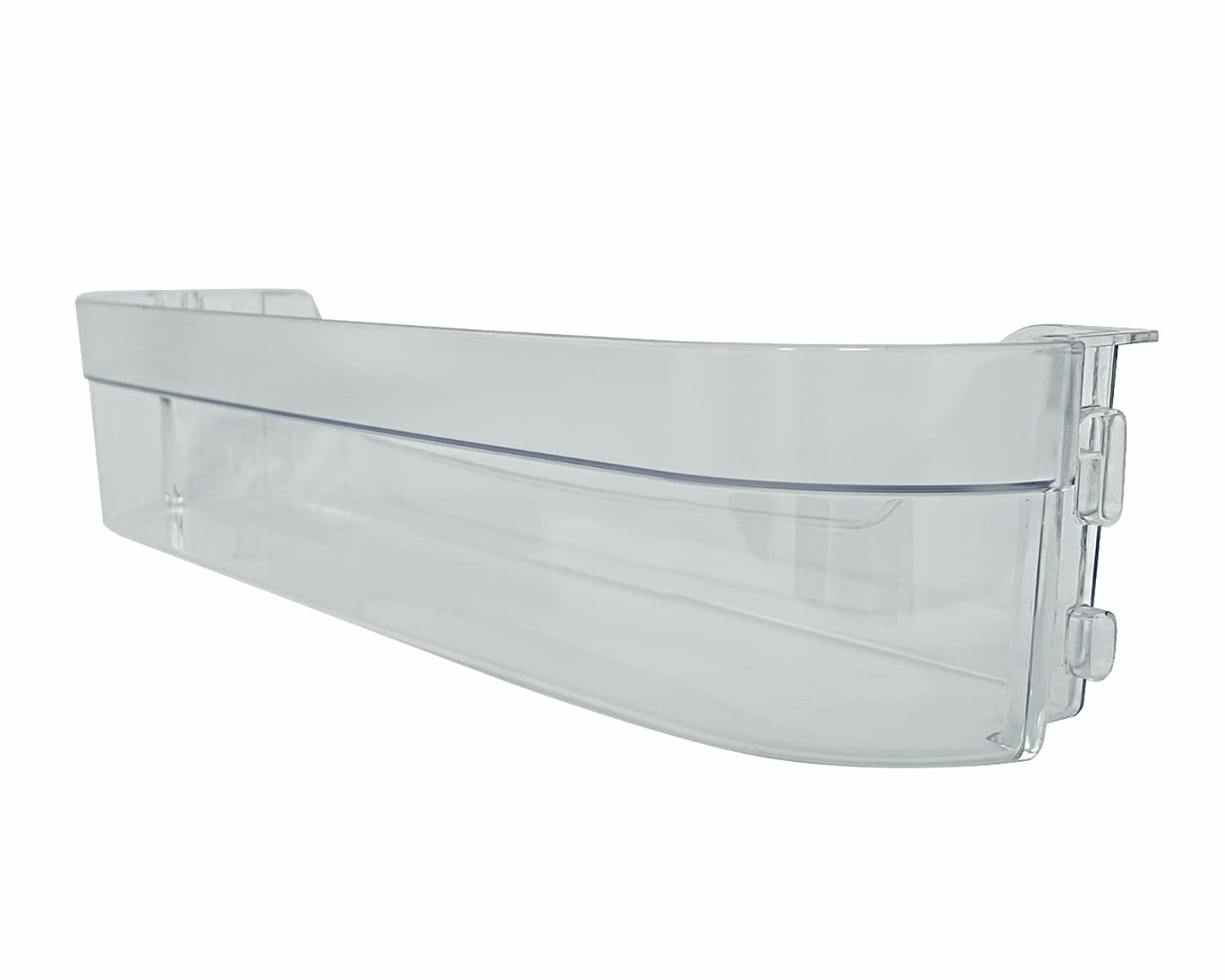 Balconcino Mensola Bottiglie per Frigoriferi Adatto per Smeg, Dimensioni 430x100x90 (mm) Trasparente, 760391857, per Modelli CR312A FR232A CR3212AP FR232ASX CR312APSX1
