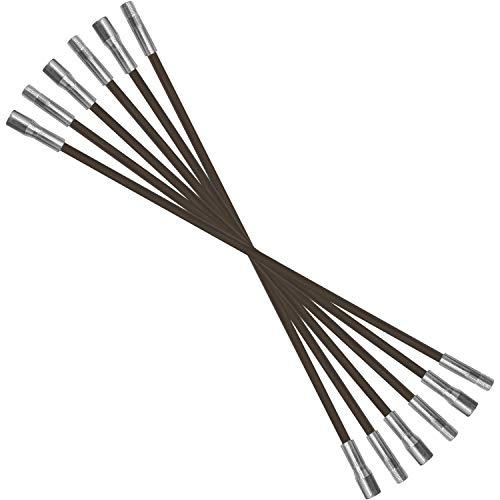 image for Chromex 7 Piece 3 Foot Chimney Rod Kit | 21 Foot Strong Fiberglass Rod