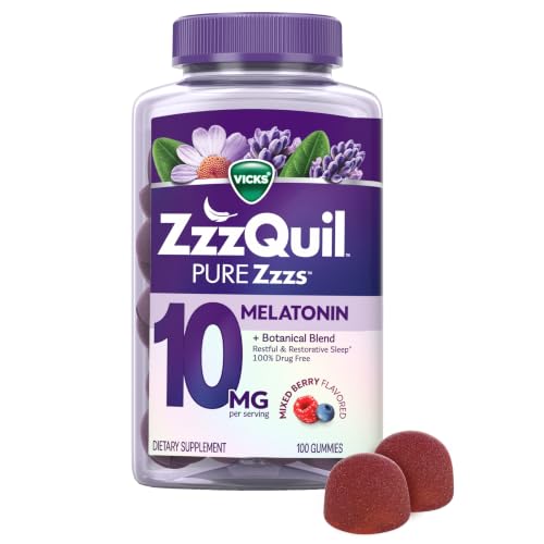 ZzzQuil Pure Zzzs Advanced Melatonin Gummies