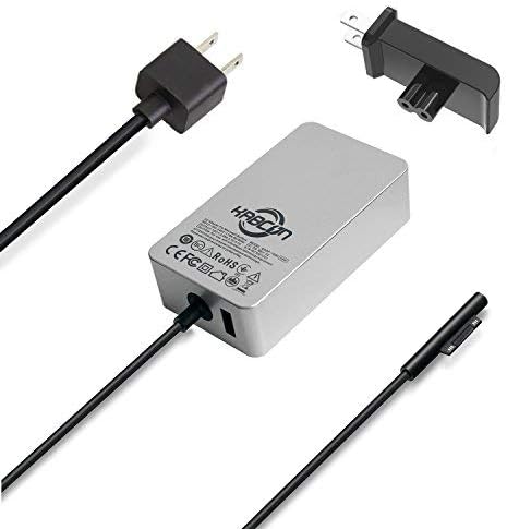 44w Charger for Microsoft Surface Pro 2017,Surface Pro 6,Surface Laptop 2,15V 2.58A Power Supply for Surface Go,Surface Pro 3 Pro 4,Surface Book,Surface Laptop with 6.2Ft Power Cord & a Storage Pouch