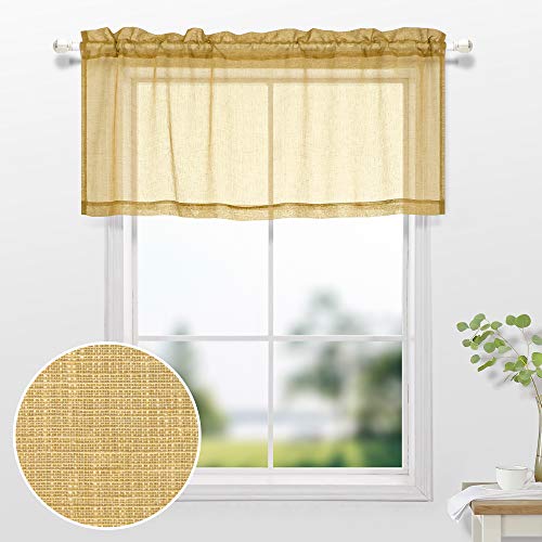 Add Elegance to Your Windows with Gold Valances