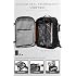 BlackVoyage Vortex Vacuum Seal Travel Backpack 60L Expandable Air Compression System Water Resistant TSA Lock Carry-On