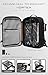 BlackVoyage Vortex Vacuum Seal Travel Backpack 60L Expandable Air Compression System Water Resistant TSA Lock Carry-On Suitcase Luggage Black AERO - Vacuum Pump Included