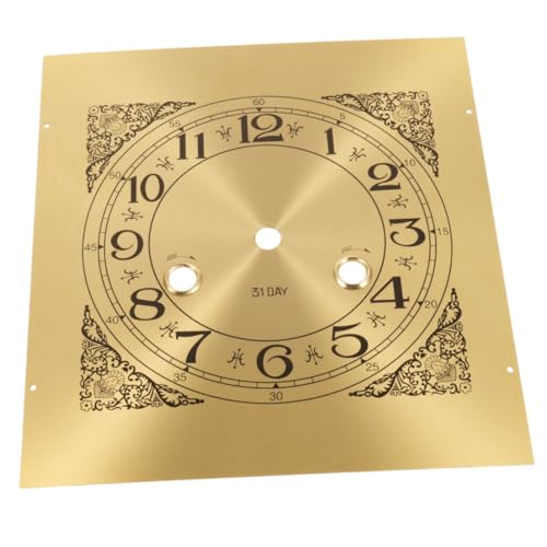 Materiali resistenti: Realizzato in metallo robusto, il quadrante resiste all'uso quotidiano mantenendo l'aspetto originale, offrendo un componente durevole e affidabile per riparazioni e rinnovi di orologi vintage