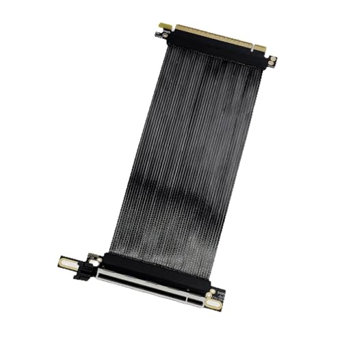 PCIE 5.0 X16 Cavo A velocità Rapida Speed Grafica Cavo Estensione con Installazione Facile Inversa A 270 Gradi per Gioco