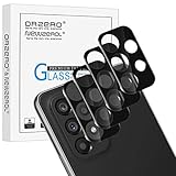 Orzero (4 Pack) Camera Lens Protector Compatible for Samsung Galaxy A53 5G, Samsung Galaxy A33 5G, Protector de Cámera Tempered Glass 9 Hardness HD Anti-Scratch Full Coverage Bubble-Free
