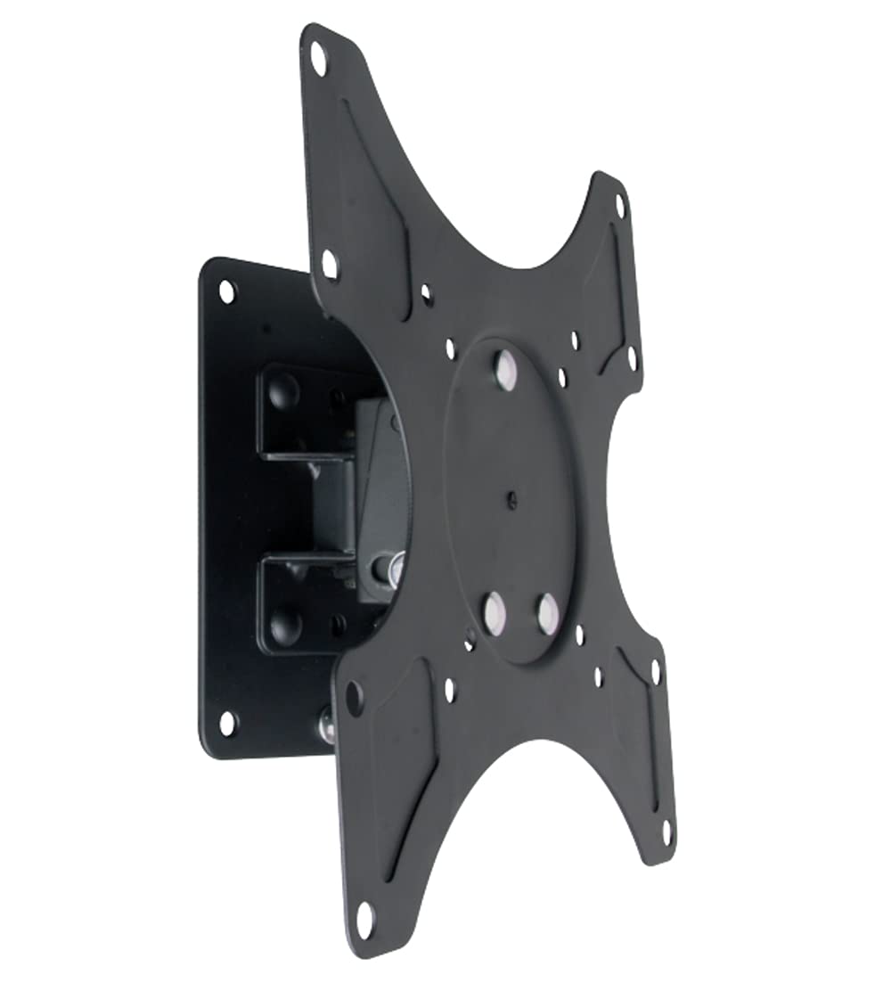 Techly 301412 Wall Mount for LCD LED TV 19-37 Inch Tilting 1 Joint Black Black