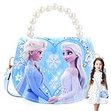 Handtasche Mädchen, Tasche Mädchen Umhängetasche Kinder Mädchen Kinderhandtasche Cartoon Kindertasche mit Verstellbarem Gurt, Geschenke für Mädche n