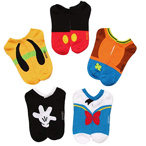 Disney Mickey Mouse Men's 5 Pack No Show Socks2