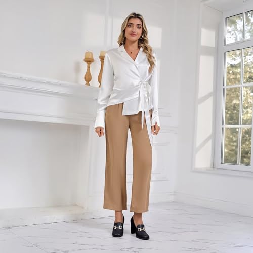 Women's Pumps Low Chunky Block Heel Dress Shoes Square Toe Comfortable Heels4