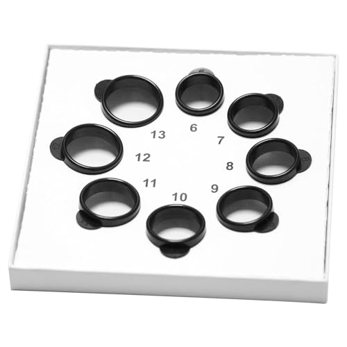 Mingtawn Größen-Set Smart Ring, Kunststoff, Aquamarin