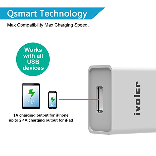2 Pack - iVoler Super Mini Caricatore da Muro