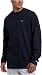Champion Men's Long Sleeve T-Shirt, Navy, X-Large