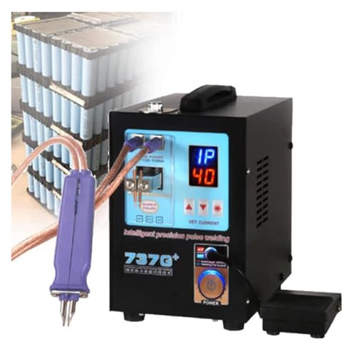 Image of 737G Pulse Battery Spot Welder – Portable Soldering Station for 18650 Lithium-Ion Battery Pack Welding, 110V-220V Dual Voltage with Wire-Controlled Foot Switch