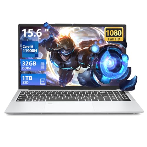 15.6C`m[gp\RAQ[pm[gp\R i9-11900HAFHD 1920 x 1080A32GB LPDDR4 RAM 1TB SSDpA]̃m[gp\RWiFi 5 HDMIobNCgL[{[hAeL[tAWin11 Pro
