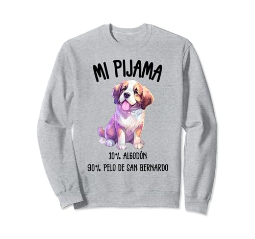 Perro San Bernardo Regalo Humor Pijama Sudadera Perro San Bernardo Regalo Humor Pijama Sudadera
