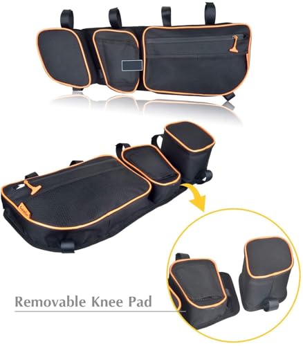 Bolsas superiores delanteras y rodilleras UTV Maverick X3 4