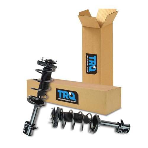 Image of TRQ Rear Strut and Spring Assembly Set 2 Piece Compatible with 1998-2002 Subaru Forester