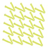 ULTECHNOVO 100piezas Pinzas Desechables Para Cordón Umbilical De Lechones Kit De Pinza Umbilical Para Partos Casa Suministros Para Lechones y Producción Animal