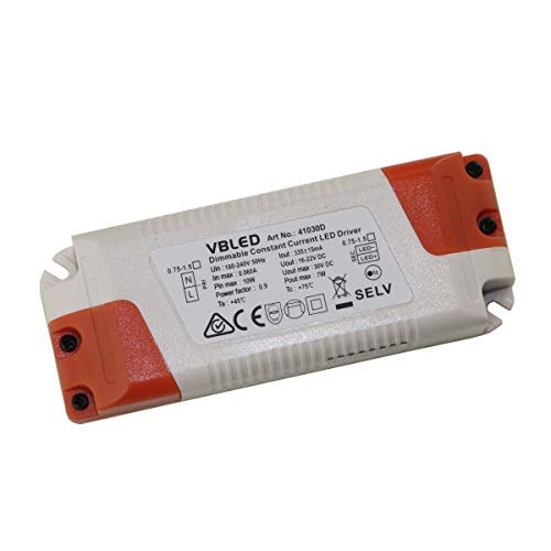 LED Netzteil Konstantstrom 7W, 16-22V DC 350mA Treiber constant current CC