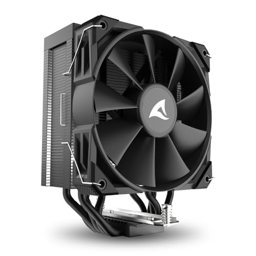 Sharkoon A50 Black ventilador silencioso para ordenadores de oficina