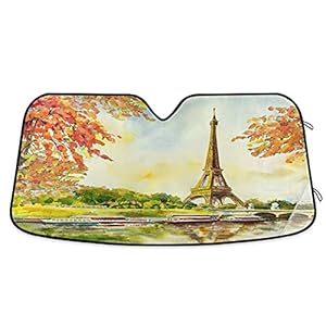 Generic Eiffelturm Paris Auto Windschutzscheibenabdeckung