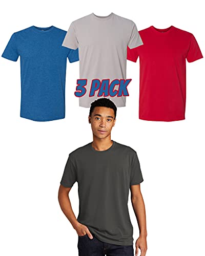 Next Level 6410 Multipack Unisex Bundle Premium Fitted