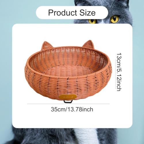 Nid pour chat tressé protégeant les meubles pour dormir en toute saison - 3