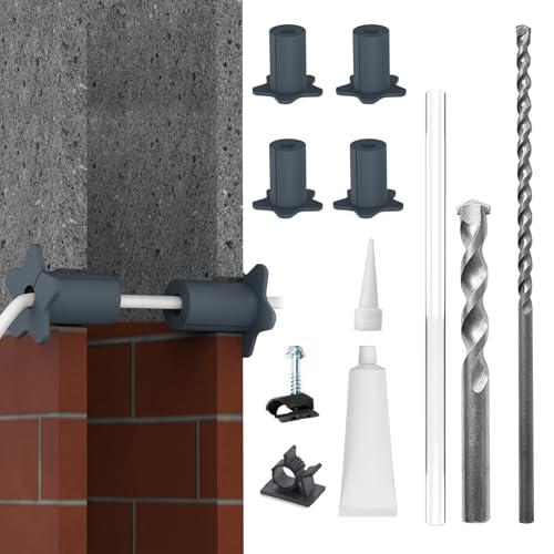 4PCS 5/8” Starlink Wall Grommets Cable Routing kit Accessories for Cables Pass Through with 5/8