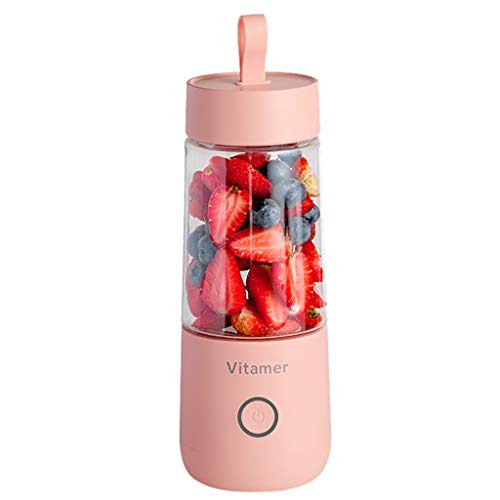 Nesee Portable Juicer Blender, Mini Travel Personal Juicer Mixer Household Fruit Blender