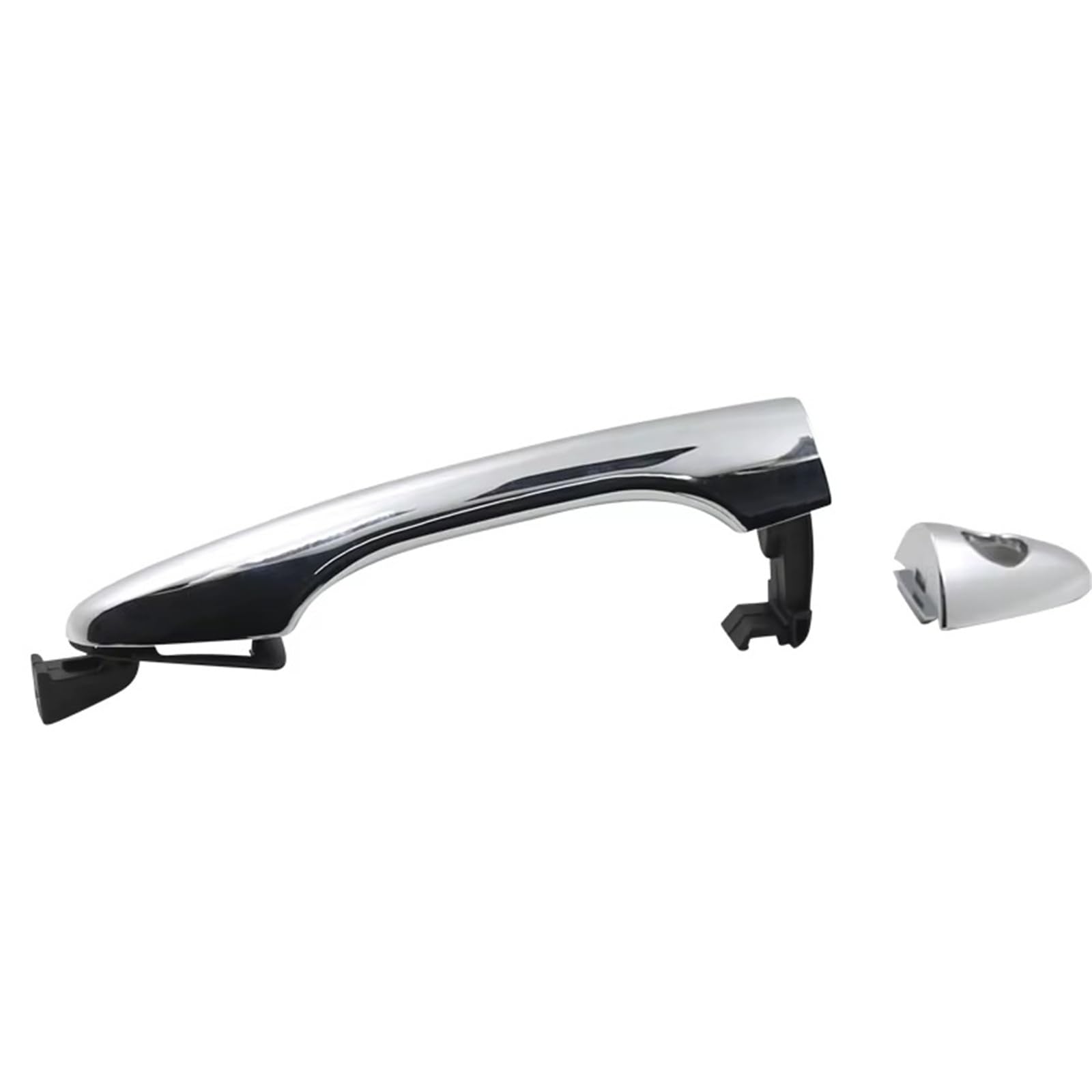 Qjahxkf Replacement Exterior Door Handles Chrome Outside Exterior Door Handle for Hyundai for Tucson for Ix35 2010- Outer Handle(ONE Set)