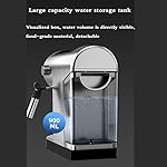 QJRGUY Espresso machine, Italian semi-automatic milk froth, 20Bar pressure, 900ML water storage capacity. Suitable for cappuccino latte mocha - Image 5