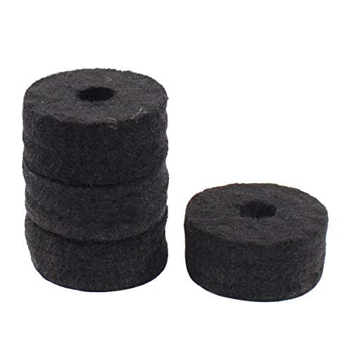 Xtremeamazing Cymbal Felts Hi-Hat Clutch Felt Cup Stand Sleeves And Washers For Drum Set Of 10 #TOP2