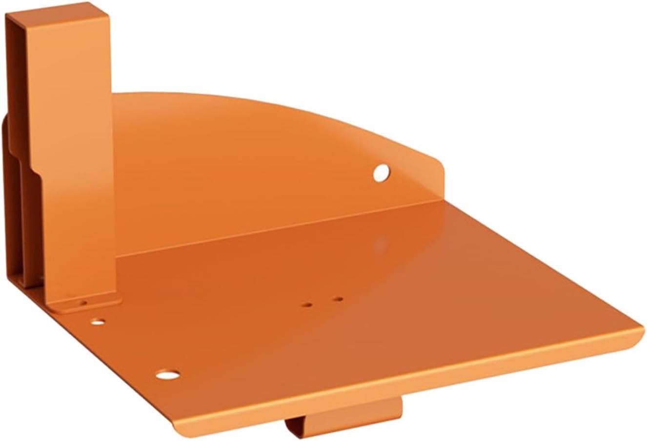 Holder Wall Mount Organizer Rack Sturdy Metal Hanger Bracket Outdoor Tools Display for Garage Shed Suitable for tool room garden warehouse, Orange