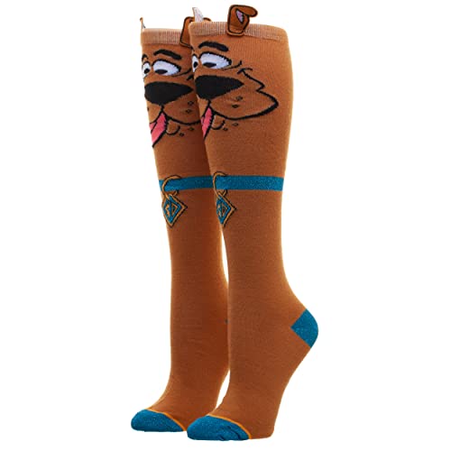 Bioworld Scooby Doo Cartoon Character Knee High Socks for Women