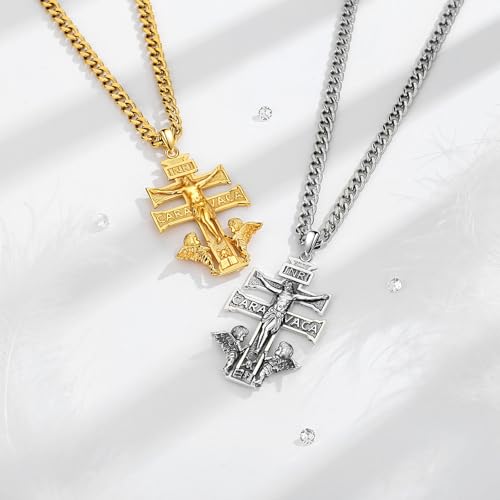 Médaille argent 925 de protection religieuse chrétienne