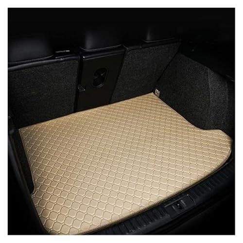 Protection de coffre haut de gamme pour Mazda CX-8 2017-2021 en cuir Noir Beige