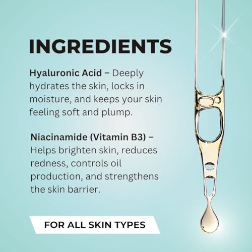 Image of Khadi Hyaluronic & Niacinamide Body Wash Gel 300 ml | Hydrating, Brightening & Anti Aging | For Excess Oil & Breakouts | Body Wash Shower Gel For Women & Men | All Skin Types