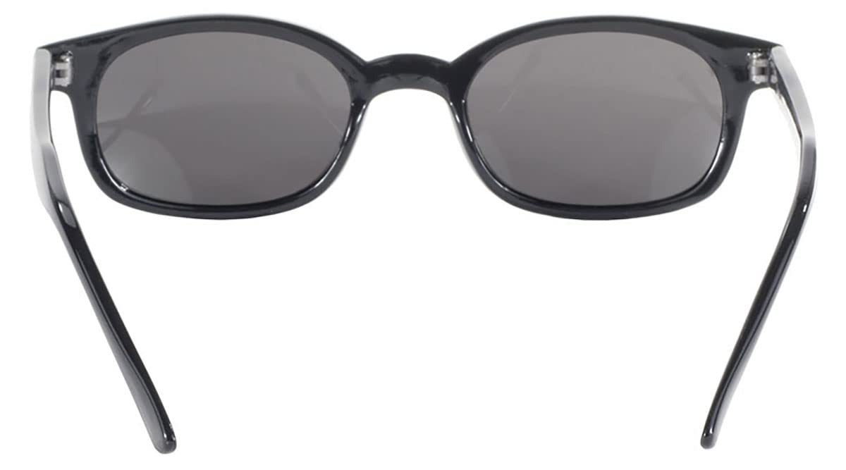 X-KD's 1010 - Gafas de sol deportivas y motoristas - Hombres y mujeres - Se ajustan bajo casco moto bicicleta esquí - Lente ahumada UV400 - Portadas por Jax Teller y SAMCRO Sons of Anarchy