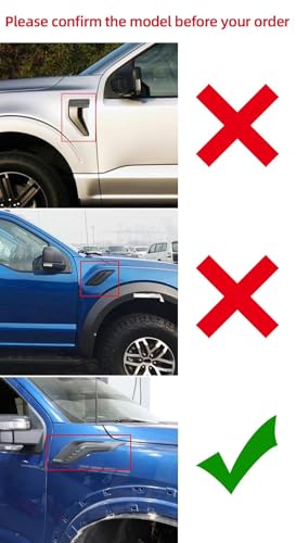 Clignotants pour garde-boue Ford Raptor feux de position LED étanches - 4