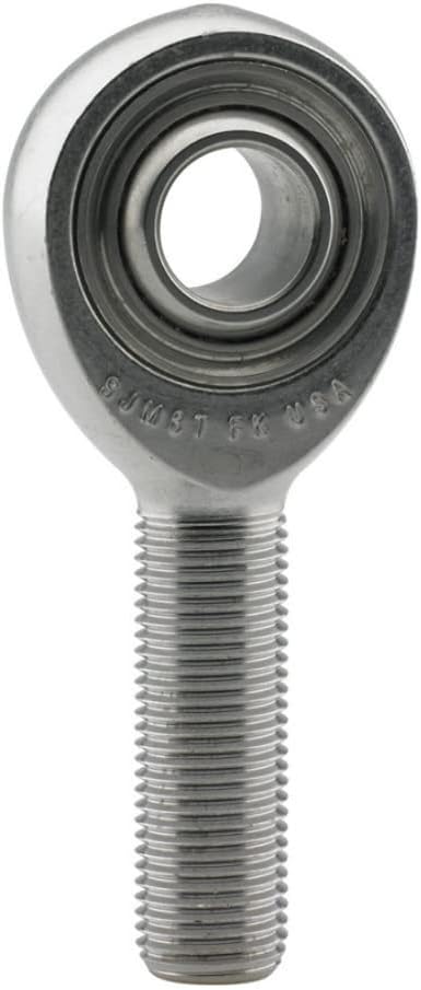 FK Bearing SJM8T Precision Stainless Steel Male Rod End 0.500 x 1/2-20